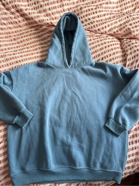 Trendy Queen blue hoodie